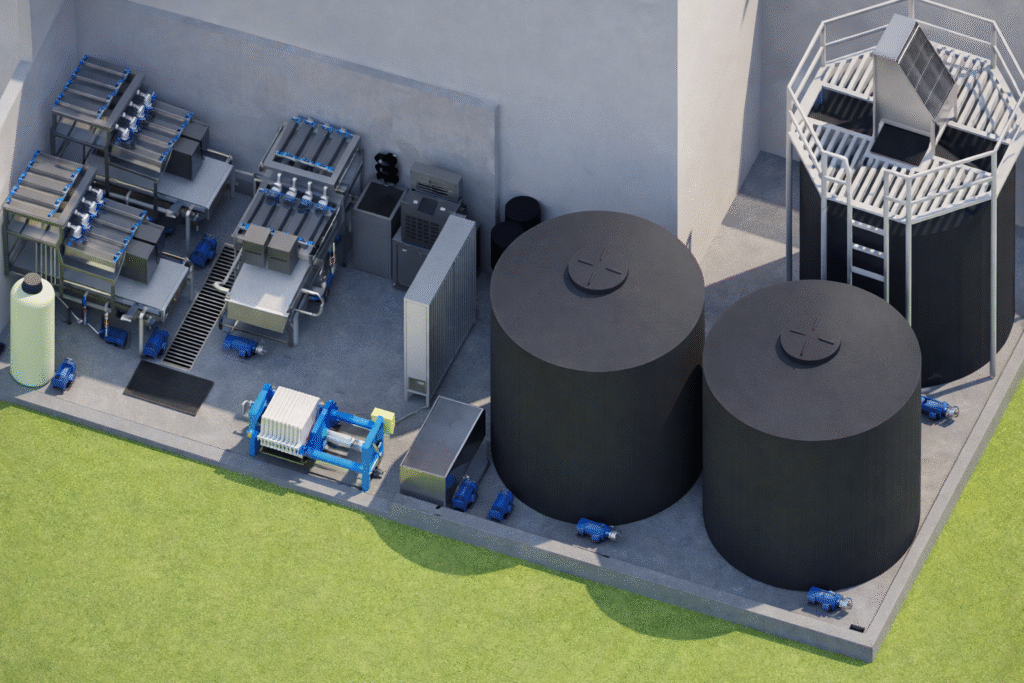 Planta de Tratamiento de aguas industriales